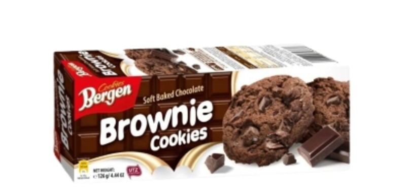 Bergen Brownie Cookies 126G